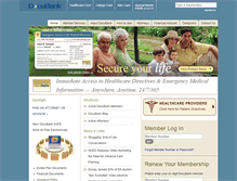 Tablet Screenshot of docubank.com